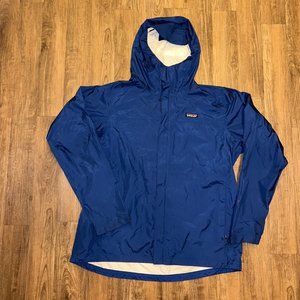 Men's Patagonia Rain Jacket Navy Size XL